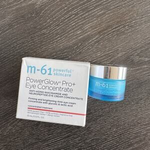 M-61 Powerful Skincare PowerGlow Pro + Eye Concentrate ~ 15 ml /0.5 oz/ BNIB